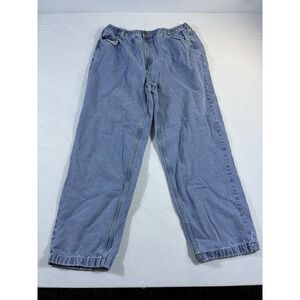 Vintage Casual Joe Jeans Men's 42M Blue Denim Elastic Waist Comfort Fit Pants